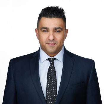 Portrait of Faisal Rajan, Associate