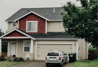 Exterior shot of a house