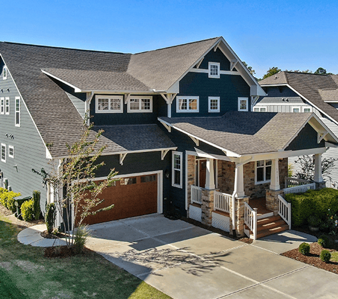 Exterior shot of a house