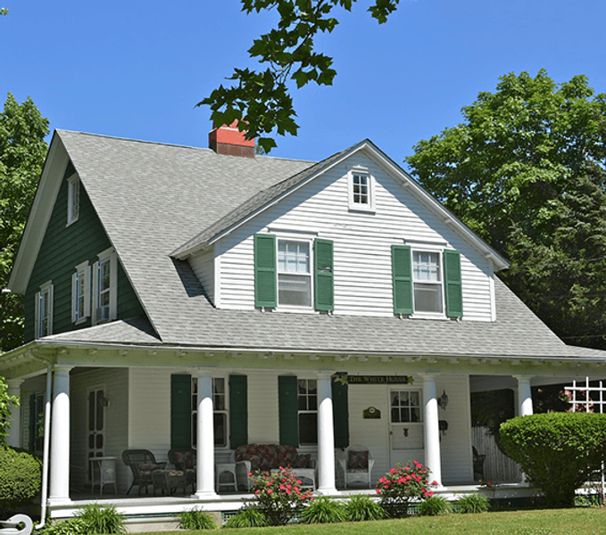 Exterior shot of a house